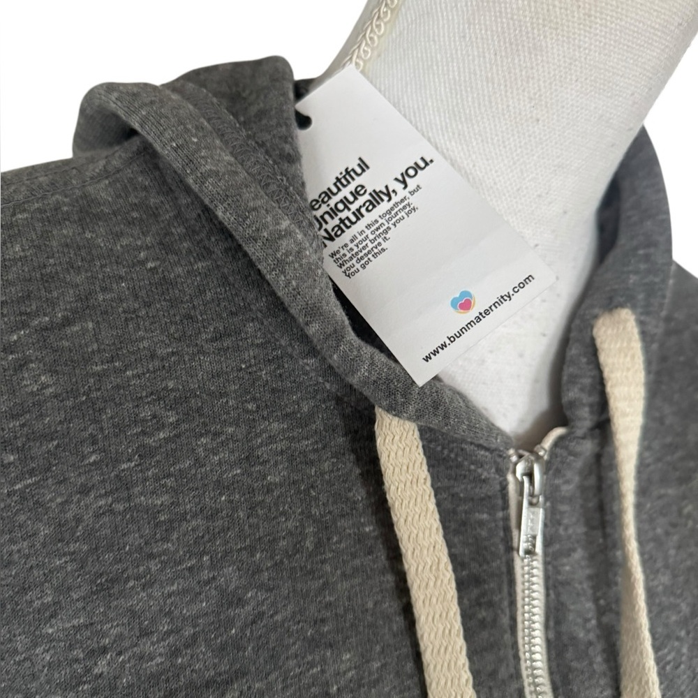 Bun Maternity Grey Mama Hoodie size small NWT - Picture 6 of 9